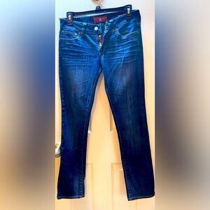 Lucky Brand | Lola Straight Fit Dark Denim Jeans, Size 2/26